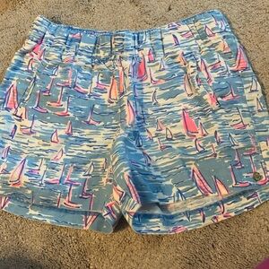 Lilly Pulitzer linen Lilo shorts